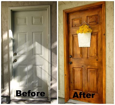 how to paint wooden front door